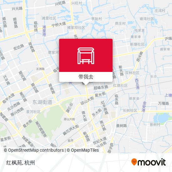 红枫苑地图