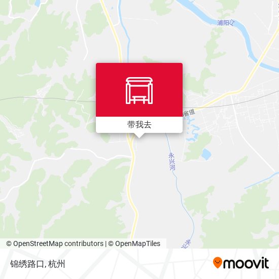 锦绣路口地图