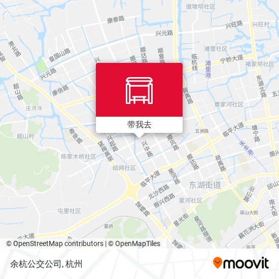 余杭公交公司地图