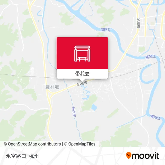永富路口地图