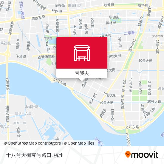 十八号大街零号路口地图