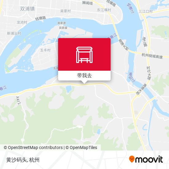 黄沙码头地图