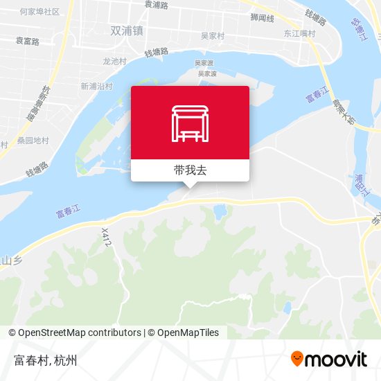 富春村地图