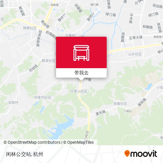 闲林公交站地图