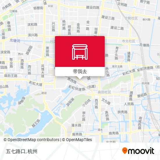 五七路口地图
