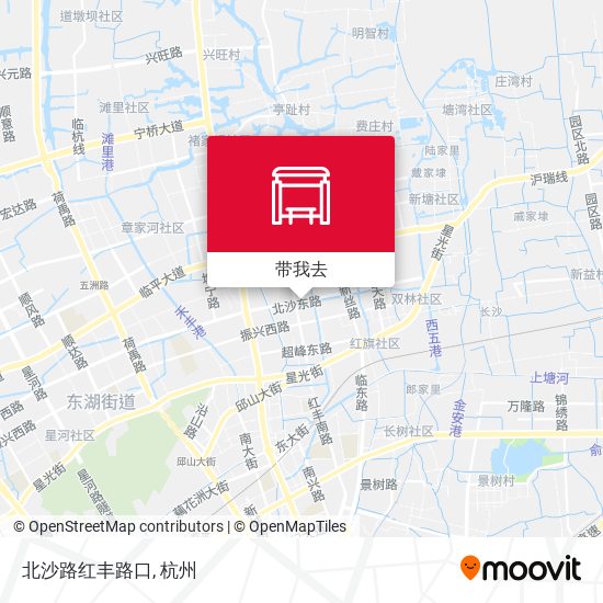 北沙路红丰路口地图