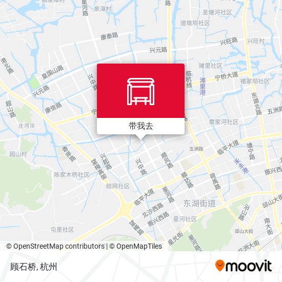 顾石桥地图