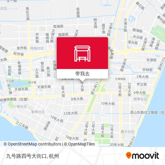 九号路四号大街口地图