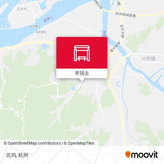北坞地图