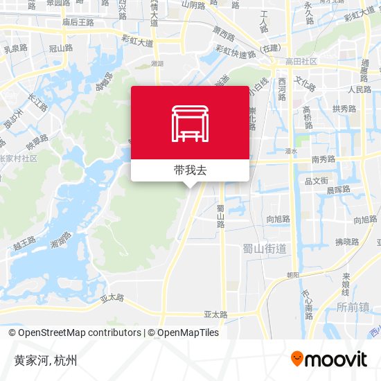 黄家河地图