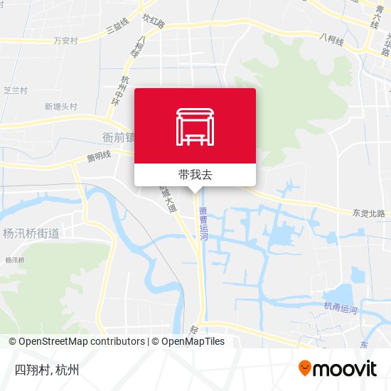 四翔村地图