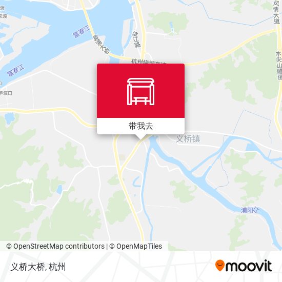 义桥大桥地图