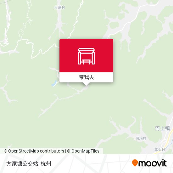 方家塘公交站地图