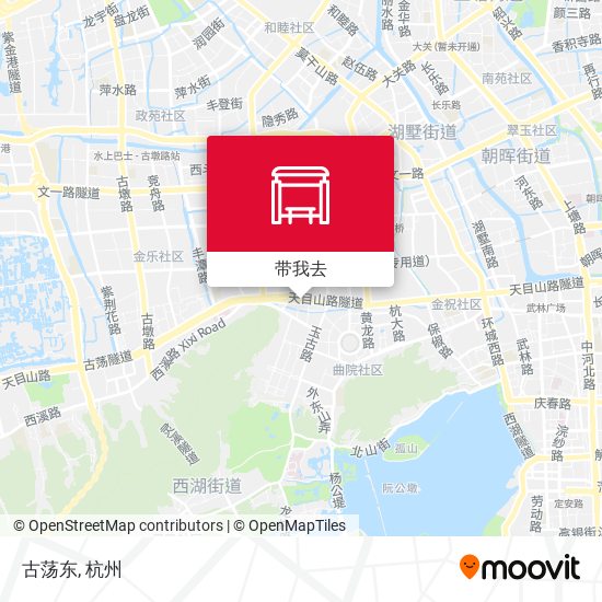 古荡东地图