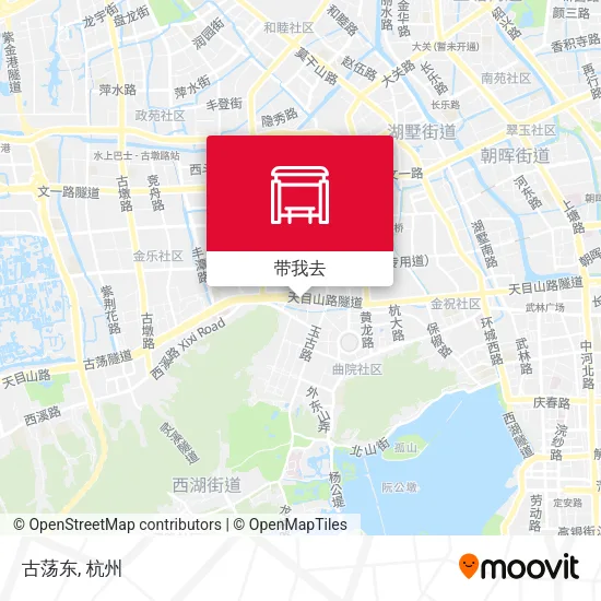 古荡东地图