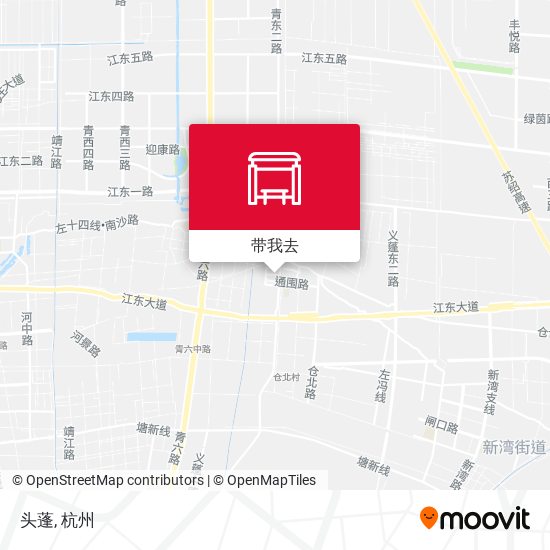 头蓬地图