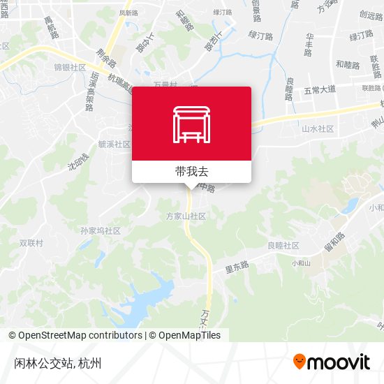 闲林公交站地图
