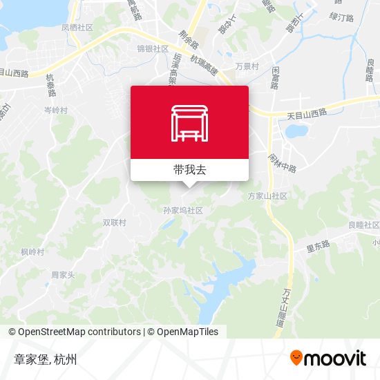 章家堡地图