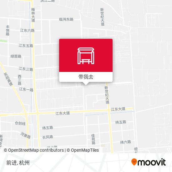 前进地图