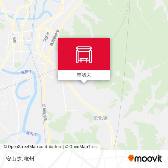 安山陈地图