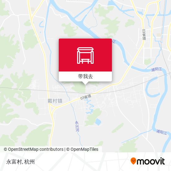 永富村地图