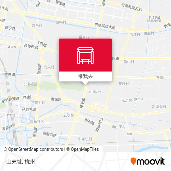 山末址地图