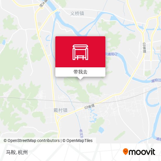 马鞍地图