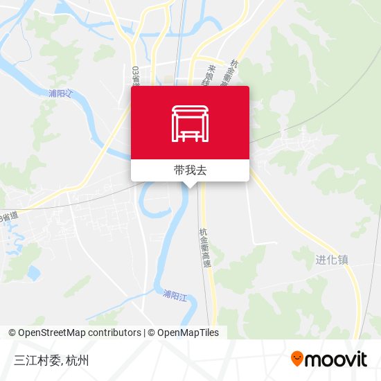 三江村委地图
