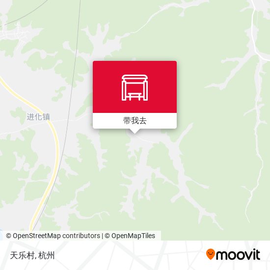 天乐村地图