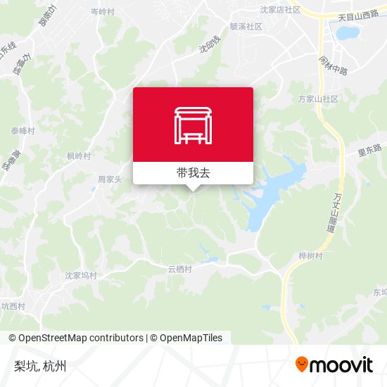 梨坑地图