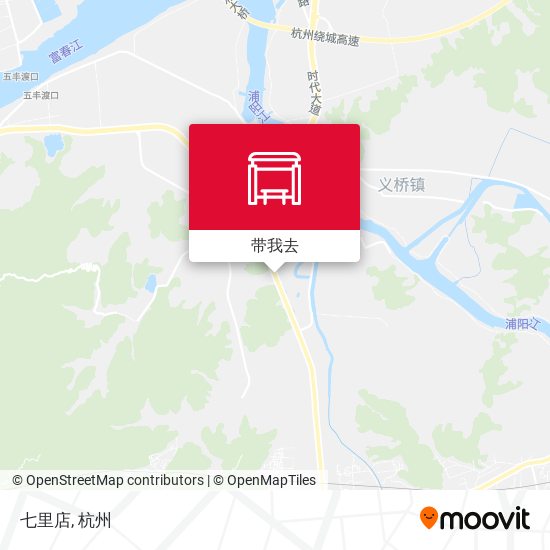 七里店地图