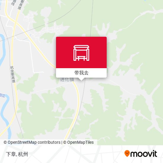 下章地图