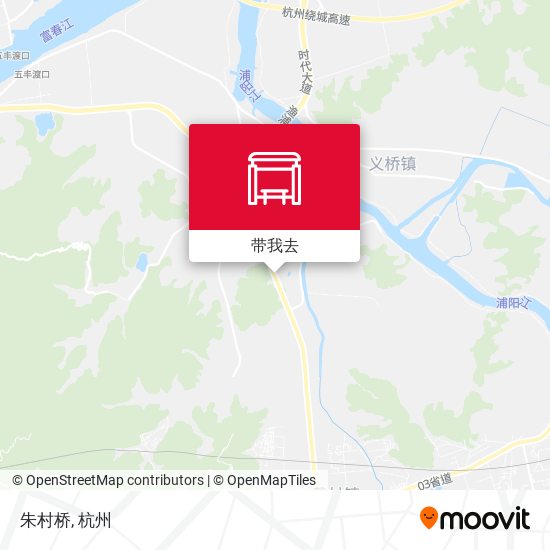 朱村桥地图