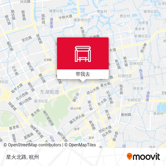 星火北路地图