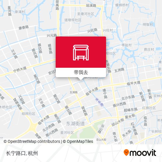 长宁路口地图