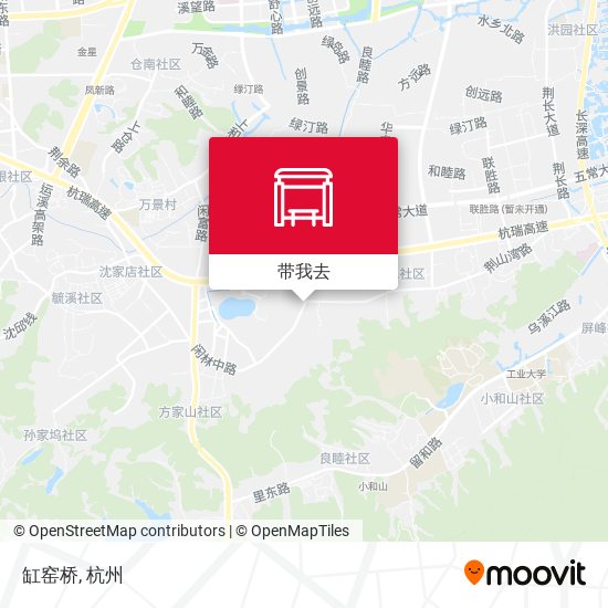 缸窑桥地图