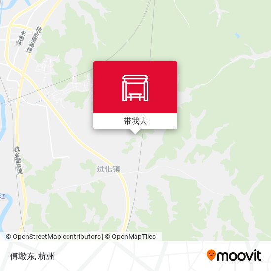 傅墩东地图