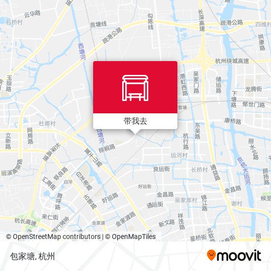 包家塘地图