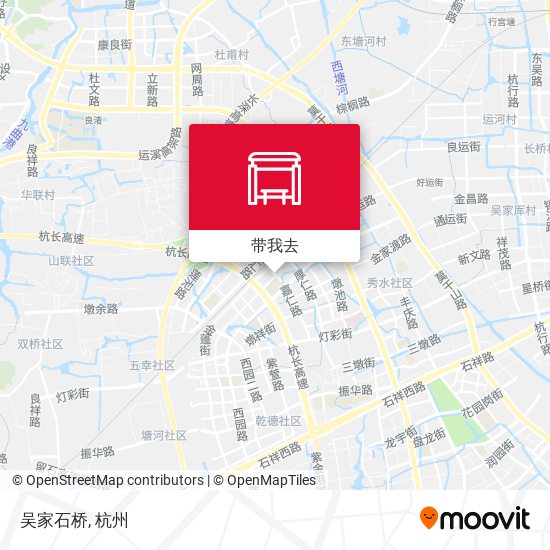 吴家石桥地图