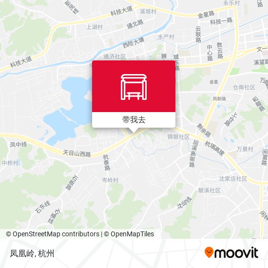 凤凰岭地图