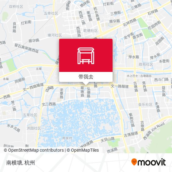 南横塘地图