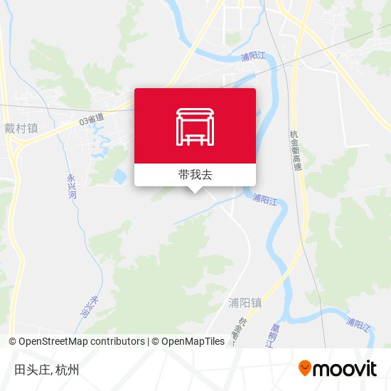 田头庄地图