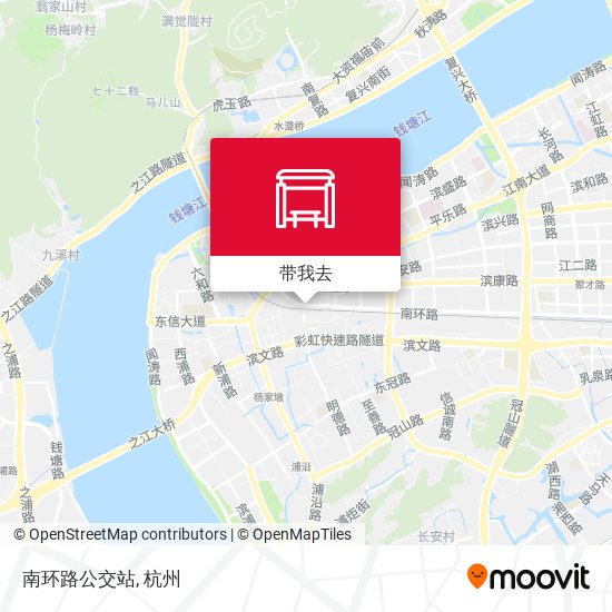 南环路公交站地图