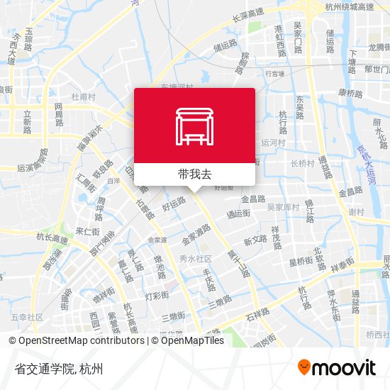 省交通学院地图