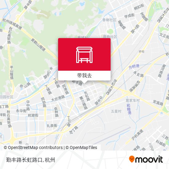 勤丰路长虹路口地图