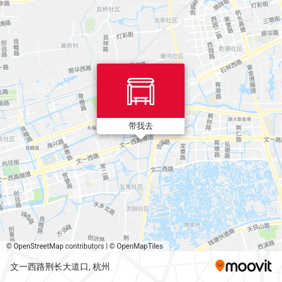 文一西路荆长大道口地图