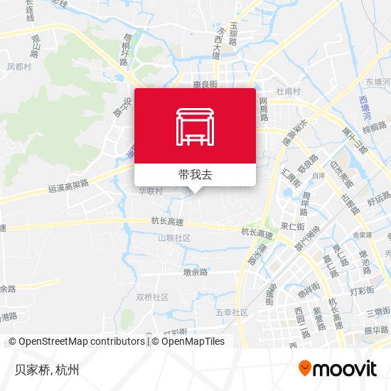 贝家桥地图