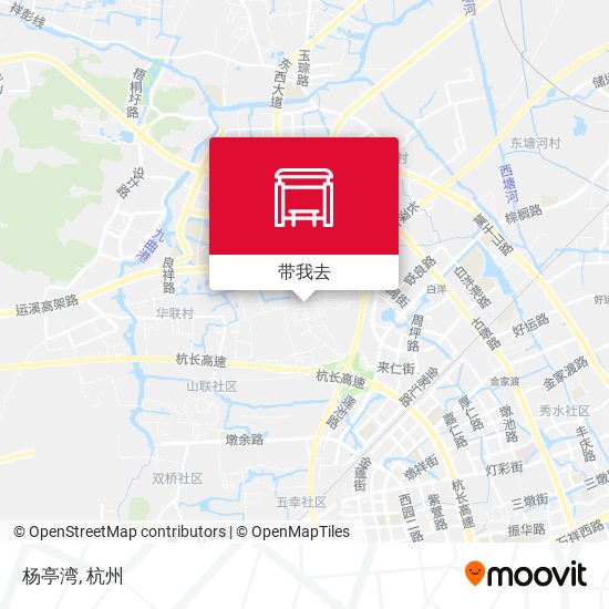 杨亭湾地图