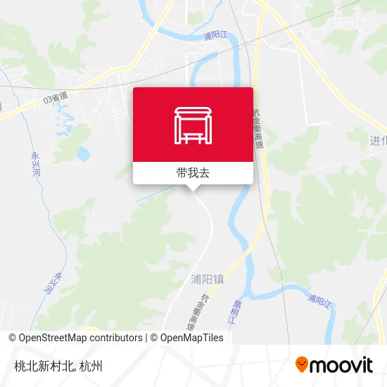 桃北新村北地图