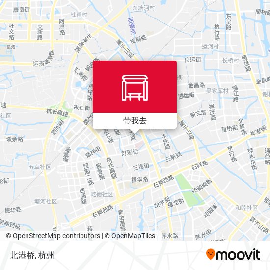 北港桥地图